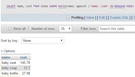 Full Text Search
